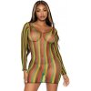 Leg avenue - rasta mini dress one size