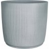 Kvetináč z plast sivý Scheurich 28,5 cm x 28,5 x 26 cm