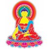 Mandala okenná nalepovacia - Buddha 2