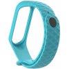 BStrap Silicone Diamond remienok na Xiaomi Mi Band 3/4, teal (SXI007C08)