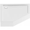 New Trendy New Azura päťuholníková sprchová vanička 100x80 cm biela B-0416