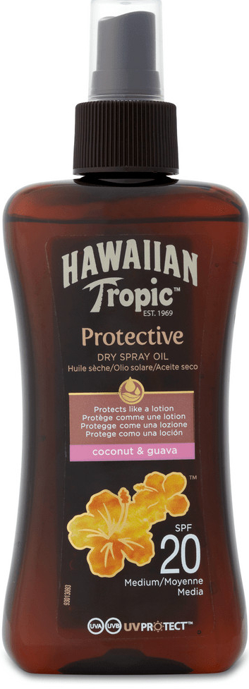 Hawaiian Tropic Protective olej na opaľovanie spray SPF20 200 ml