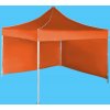Expodom Párty stan 3x3m hliníkový, 2 bočné plachty, Oranžová