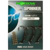 Korda Náväzec Spinner Hook Section Krank veľ.4 Barbless 3ks