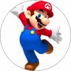 Jedlý papier Super Mario veselý 19,5 cm - Pictu Hap - Pictu Hap