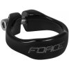 Force 31,8mm Al - Force podsedlová objímka pre inbus tvarovaná čierna lesklá 31,8 mm