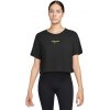 Dámske funkčné tričko s krátkym rukávom Nike W NK DF PRO SS CRP TEE W čierne FV4298-010 - L