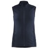 Blåkläder AB 4746 Dámská fleecová vesta STRIKER Farba: Tmavá námornická modr, Veľkosť: XXL