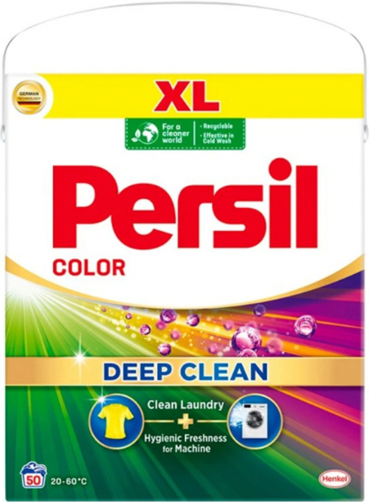 Persil Deep Clean Color prací prášok na farebné oblečenie 50 PD 3 kg