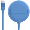 AppleKing lFX-181 bezdrôtová MagSafe nabíjačka s výklopným stojanom pre iPhone / AirPods - 15W - modrá - možnosť vrátiť tovar ZADARMO do 30tich dní
