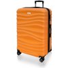 AVANCEA Škrupinový cestovný kufor DE33203 oranžový L 76x50x33 cm