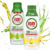 Fairy Gél do umývačky riadu Platinum + Gel Lemon na umývanie riadu 2 x 900 ml