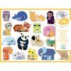 Djeco Samolepky pre najmenších Mamy a mláďatká 120 ks