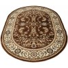 Najkoberce Orient 001 hnedý ovál 70x140 cm