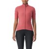 Castelli Perfetto RoS 2 W Wind, Mineral red/ Silver reflex Veľkosť: S Dámsky dres/bunda s krátkym rukávom do daždivých a veterných podmienok