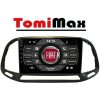 TomiMax Fiat Doblo 2015-2020 Android 13 autorádio s WIFI, GPS, USB, BT HW výbava: QLED 8 Core 8GB+128GB HIGH - iba displej A,C