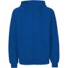 Neutral Mikina s kapucí O 63301 na zip, bio bavlna, pánská COT77633105003-royal L Modrá královská