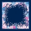 Takoy Panel na ušitie šatky umelý hodváb 73x73 moonlight garden-NS-20700