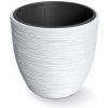 PROSPERPLAST Kvetináč FURU biely 34,9cm