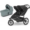 Thule Urban Glide 3 Double Black Set XXL s pultíkmi Hlboká vanička Mid Blue 2v1 2024