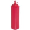 CONTACTO Dávkovač na omáčky z polyetylénu 0,35 l, červený | CONTACTO, 1460/352