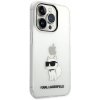 AppleMix Kryt KARL LAGERFELD Choupette NFT pre Apple iPhone 14 Pro Max - plast / guma - priehľadný