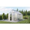 Skleník Vitavia Meridian 1 6700 polykarbonát 6 mm 257x258 cm hliník
