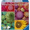 Puzzle Ravensburger 500 dielikov Color Your World: Mandala kvetov