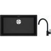Súprava granitový drez Franke Maris 125.0687.261, kuchynská batéria Franke Lina 115.0626.020