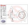BREMBO Brzdový kotúč 09.7727.11