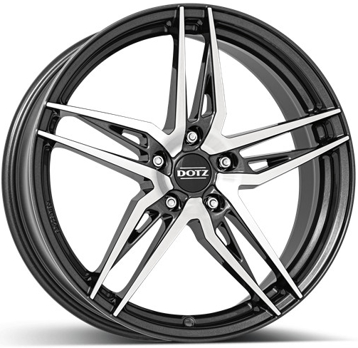 DOTZ Interlagos 7.5x17 5x112 ET40 gunmetal polished