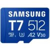 Pamäťová karta Samsung T7 MicroSDXC 512GB UHS-I U3 (170R) (MB-MB512T/WW) modrá