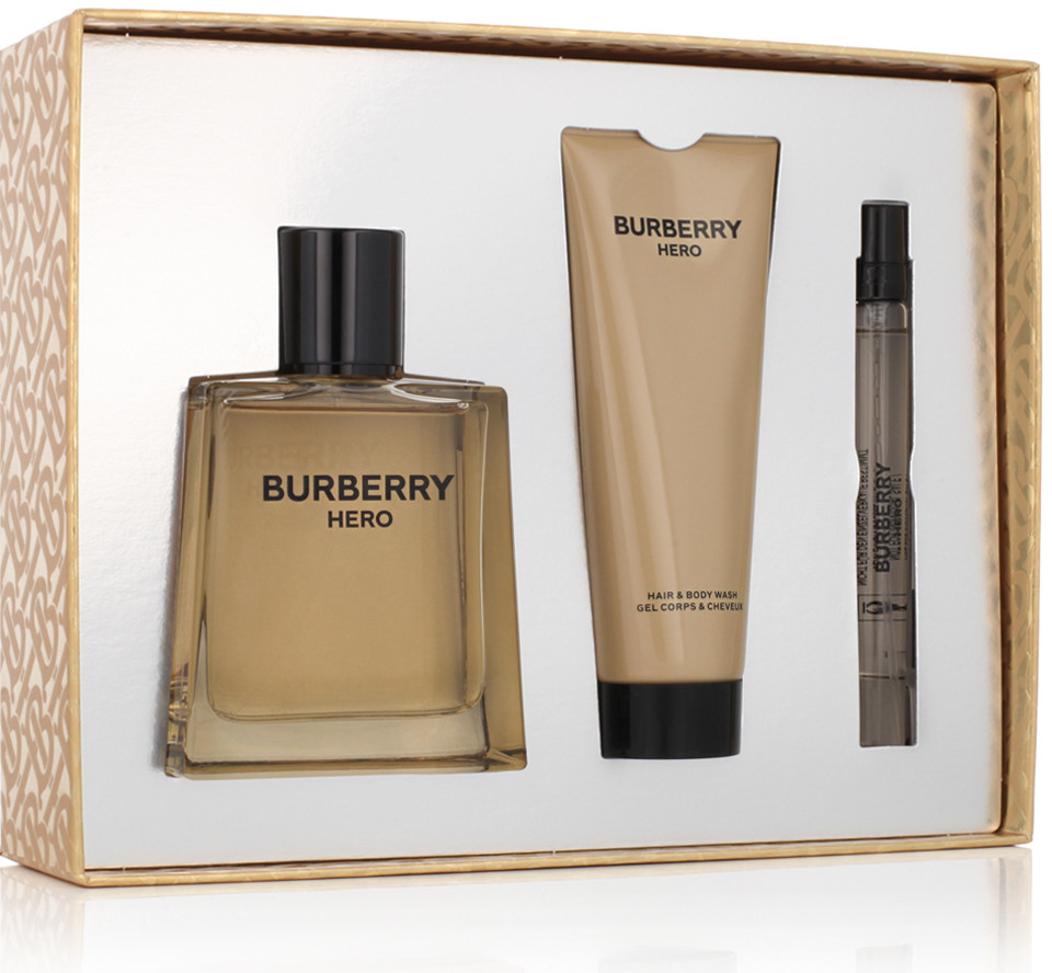 Burberry Hero EDT 100 ml + EDT 10 ml + sprchový gél 75 ml darčeková sada