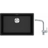 Súprava granitový drez Franke Maris 125.0687.257, kuchynská batéria Franke Atlas 115.0521.439
