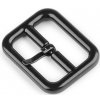 Kovová spona / opasková pracka, prievlak 20, 25 mm - 10 ks 1 (20 mm) čierny lak