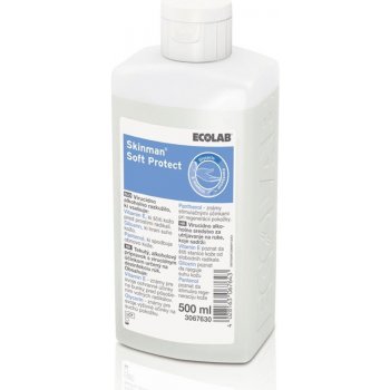 Ecolab Skinman soft protect dezinfekčný prípravok na ruky 0,5 l