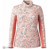 Smartwool Classic Thermal Merino Mock Neck dámske tričko, coral reef floral S