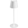 Platinet LED Stmievateľná vonkajšia stolná lampa LED/4W/4000 mAh 3000/4000/5500K IP44 biela PL0538 + záruka 3 roky zadarmo + záruka 3 roky zadarmo