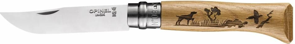 Opinel N°08 Inox Animalia 8,5 cm Dog