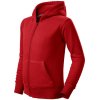 MALFINI® Mikina detská Trendy Zipper červená Veľkosť: 122 cm/6 rokov 4120709