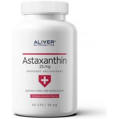 Aliver Astaxanthin 25 mg 60 kapsúl