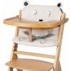 Safety 1st Detská vysoká jedálenská stolička Toto, prírodná + Vankúš na detskú stoličku Toto, medvedík (800008167)
