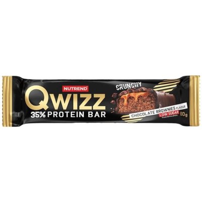 Nutrend Qwizz Protein Bar čokoládové brownies 60 g