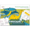 Pracovný zošit Učím sa maľovať - Dinosaury, Kresli.to, W011346