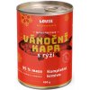 LOUIE konzerva pre psov Vianočný kapor 400 g