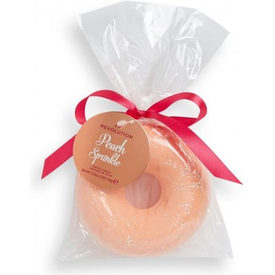 I Heart Revolution Starostlivosť O Telo Peach Sprinkle Donut Bath Fizzer Bomba Do Kúpeľa 150 g