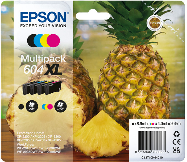 Epson 604 XL Multipack - originálny