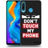 Picasee silikónový čierny obal pre Huawei P30 Lite - Shadow Eye - Transparent