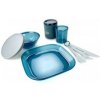 GSI Outdoors Infinity 1 Person Tableset blue Modrá nádobí