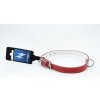 PROFIZOO Obojok STELLA podšitý filcom (16mm x 40cm) červená